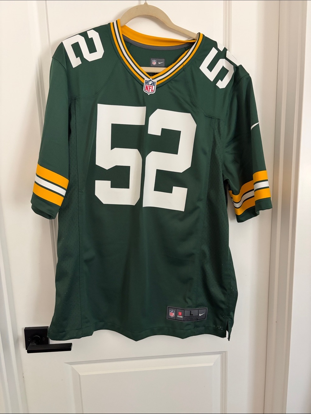 Green Bay Packers jersey size L